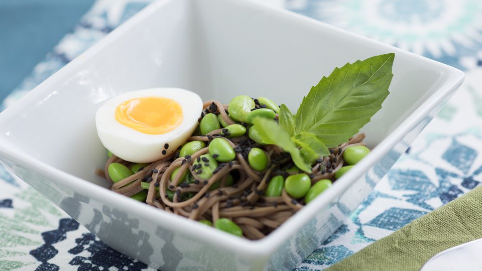 Edamame Soba Noodles