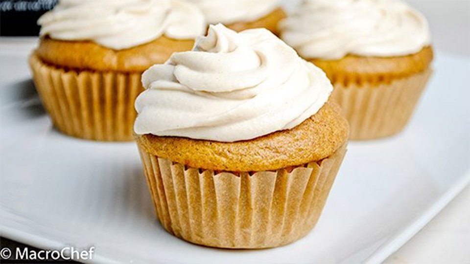 Snickerdoodle Protein Cupcakes