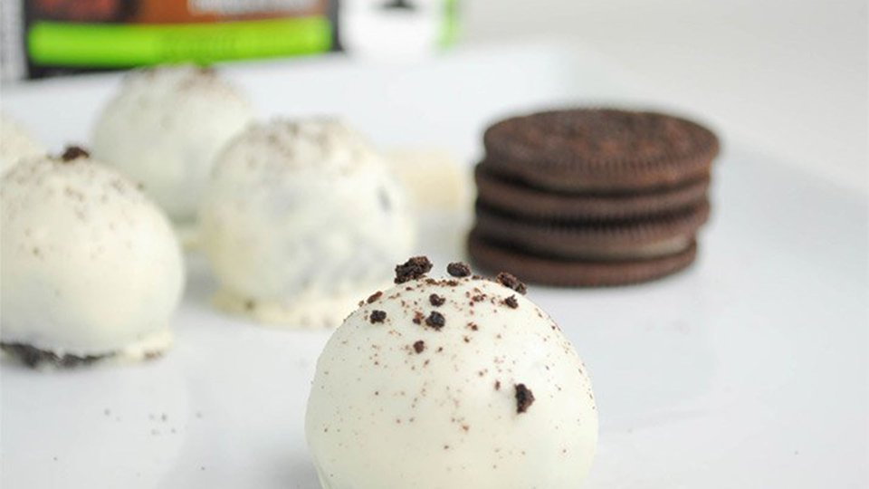 White Chocolate Oreo Truffles