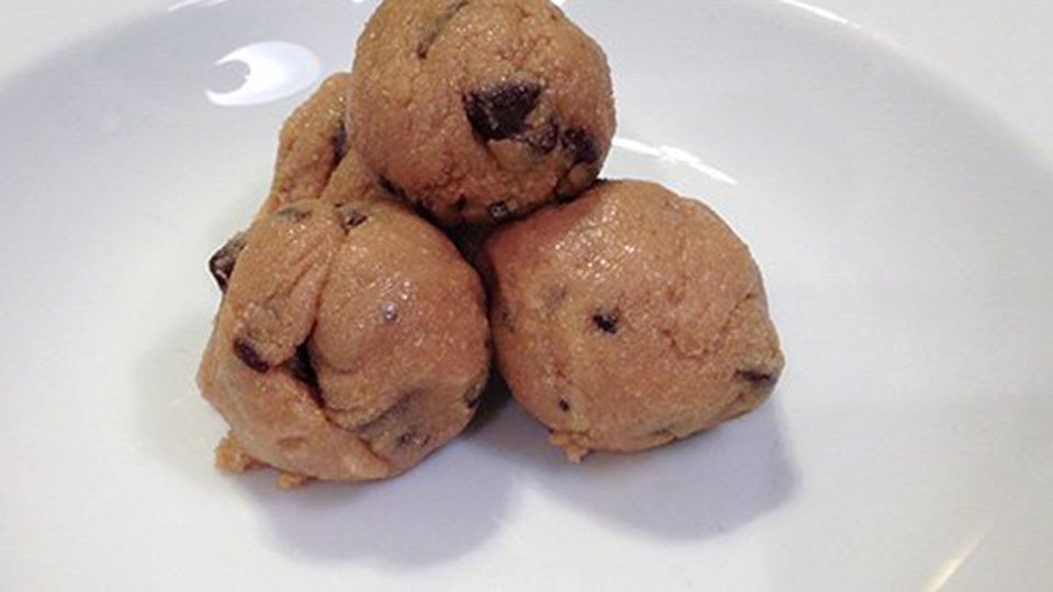 Chocolate Chip Cookie Dough Balls