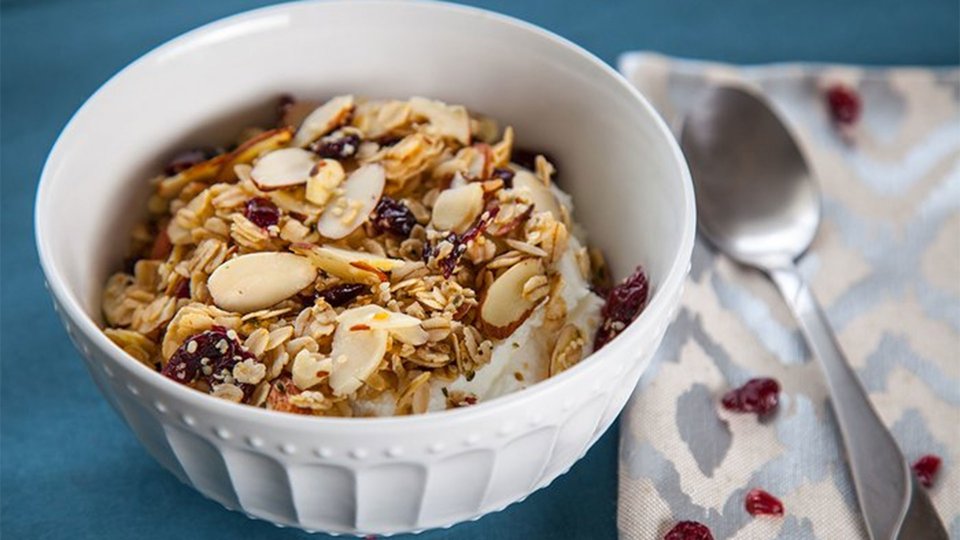 Greek Yogurt With Hemp Granola