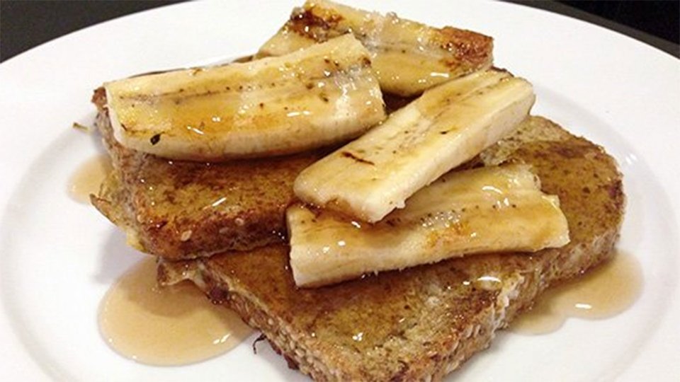 Grilled Banana French Toast