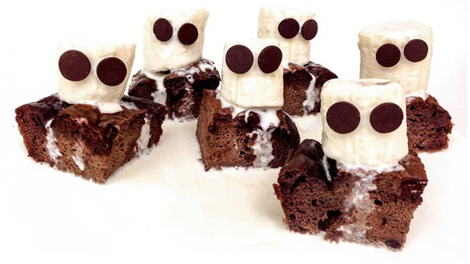 Ghost Brownies