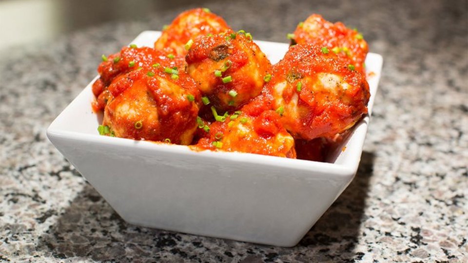 Mozzarella Chicken Meatballs