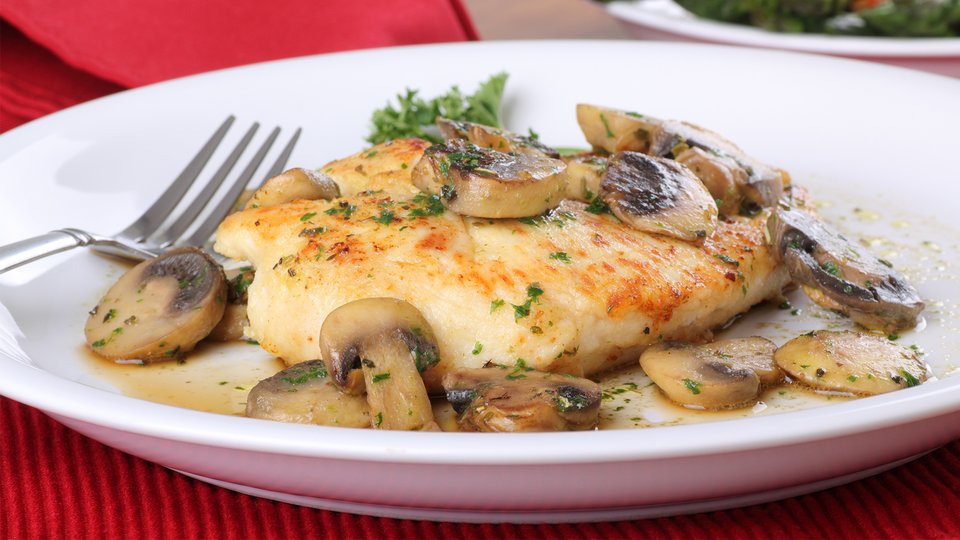 Workout Chicken and White Wine Sauce