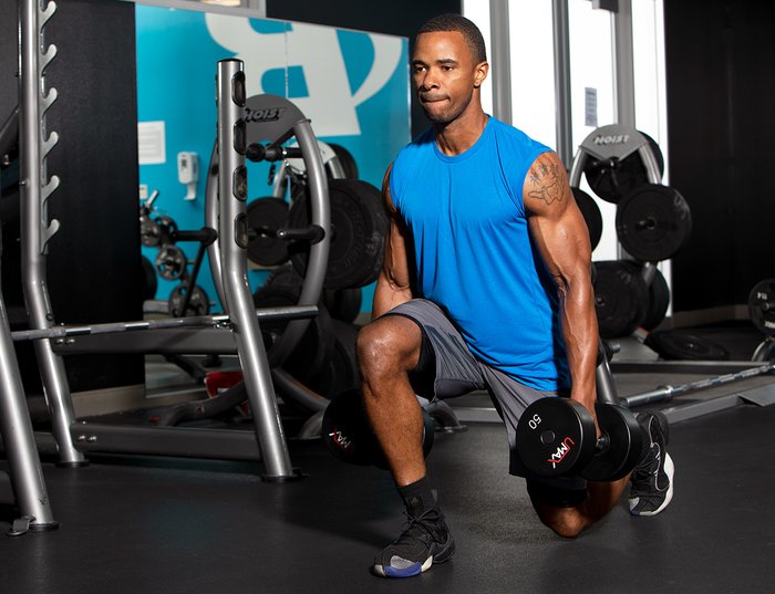 Dumbbell Lunge