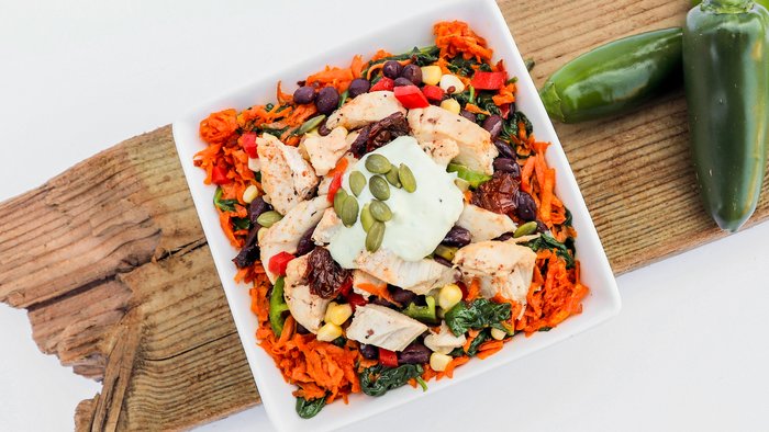 Sweet Potato Burrito Bowls