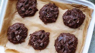 Chocolate Chickpea Protein Cookie Recipe