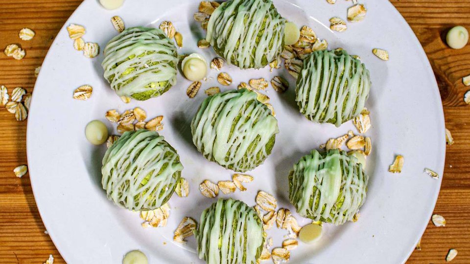 Matcha Protein Energy Bites