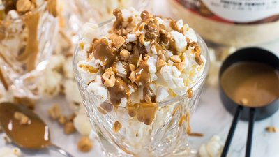 PB Crunch Popcorn Recipe for a Healthy Snack