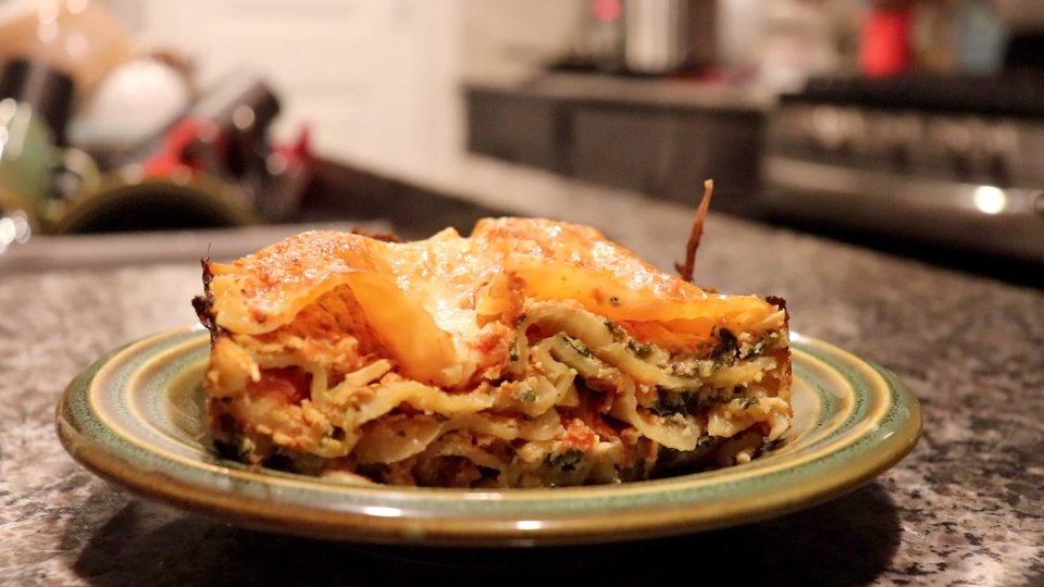 John's Lasagna for One (or Two)