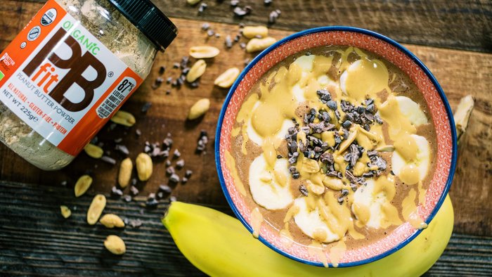 Chocolate Banana PBfit Smoothie