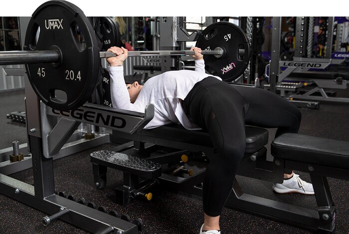 Barbell bench press