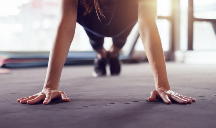 Plank pose