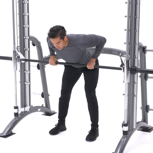 Smith machine bent-over row thumbnail image