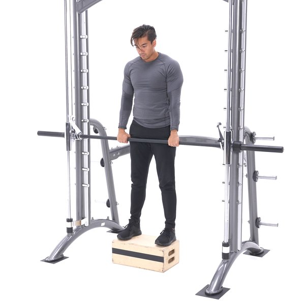 Smith machine stiff-legged deadlift thumbnail image