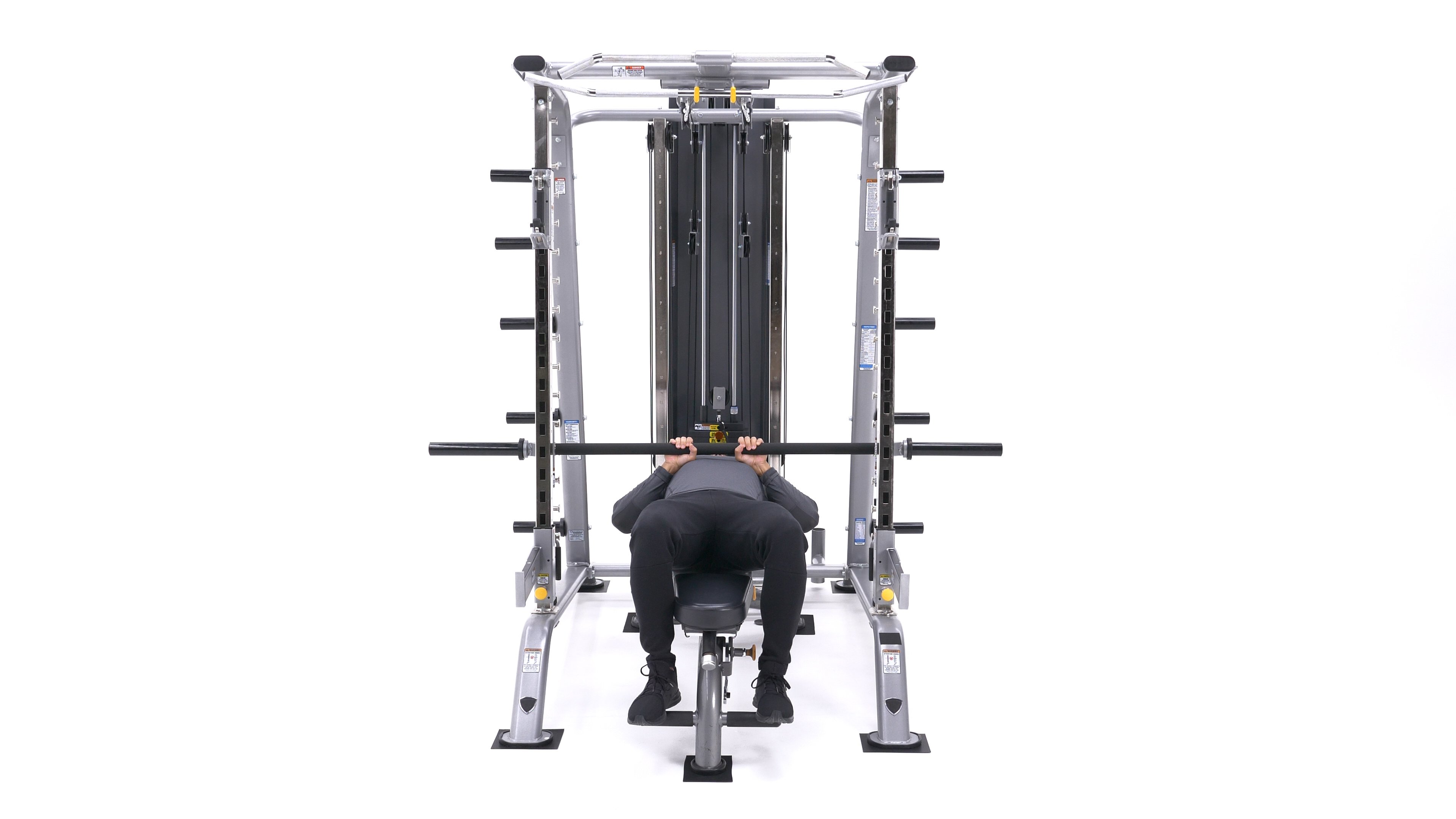 close grip chest press machine