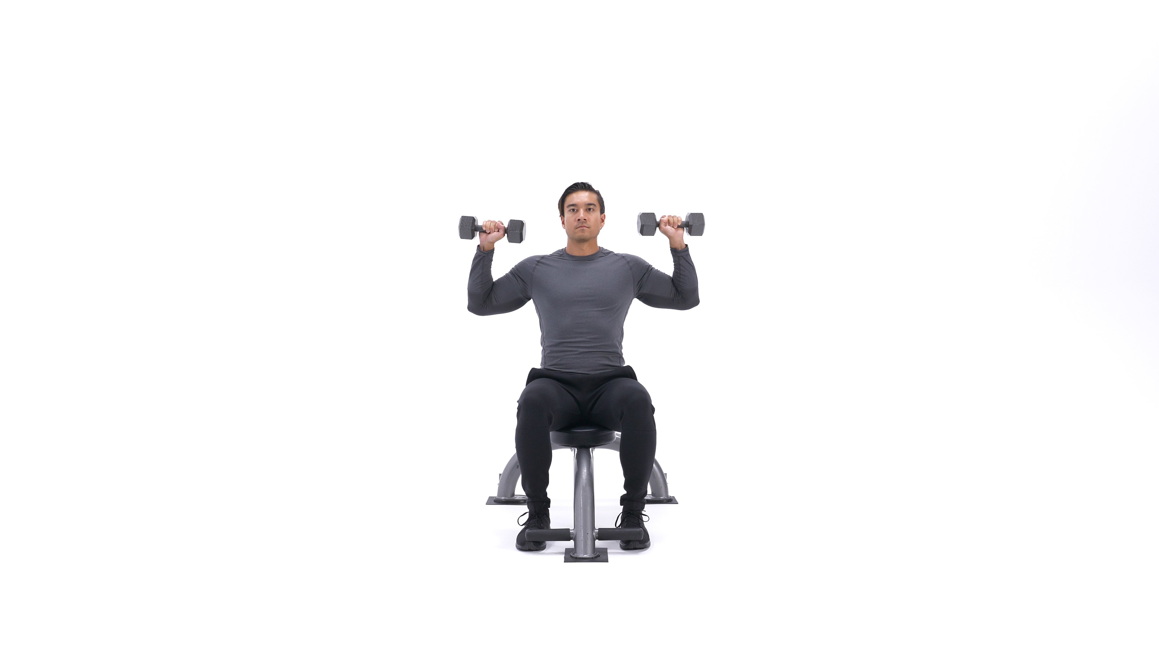 overhead press machine form