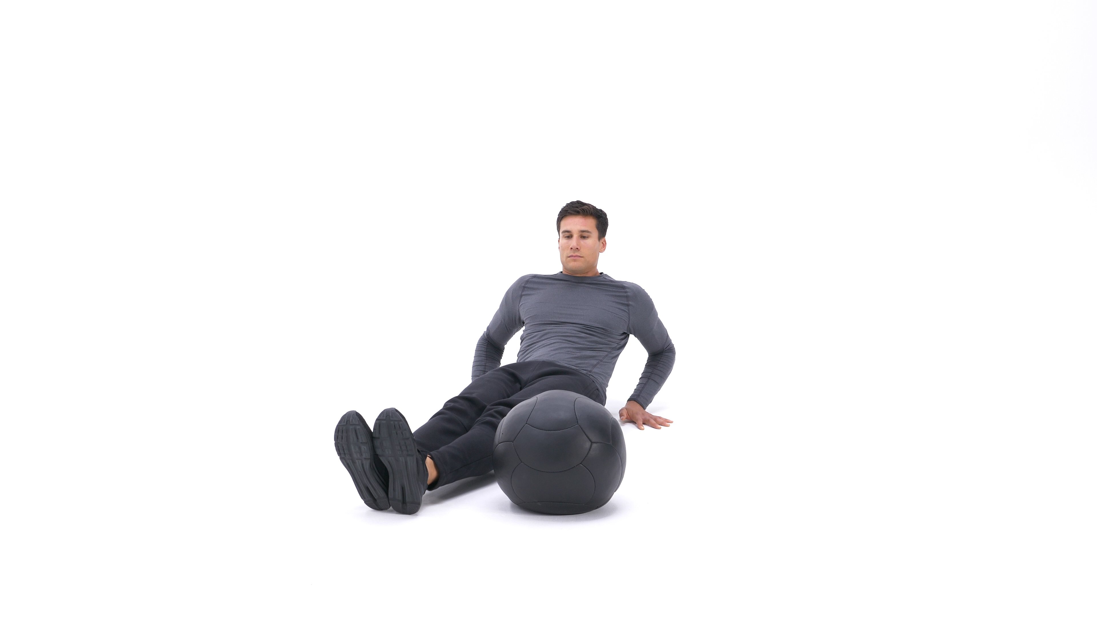 half moon exercise ball