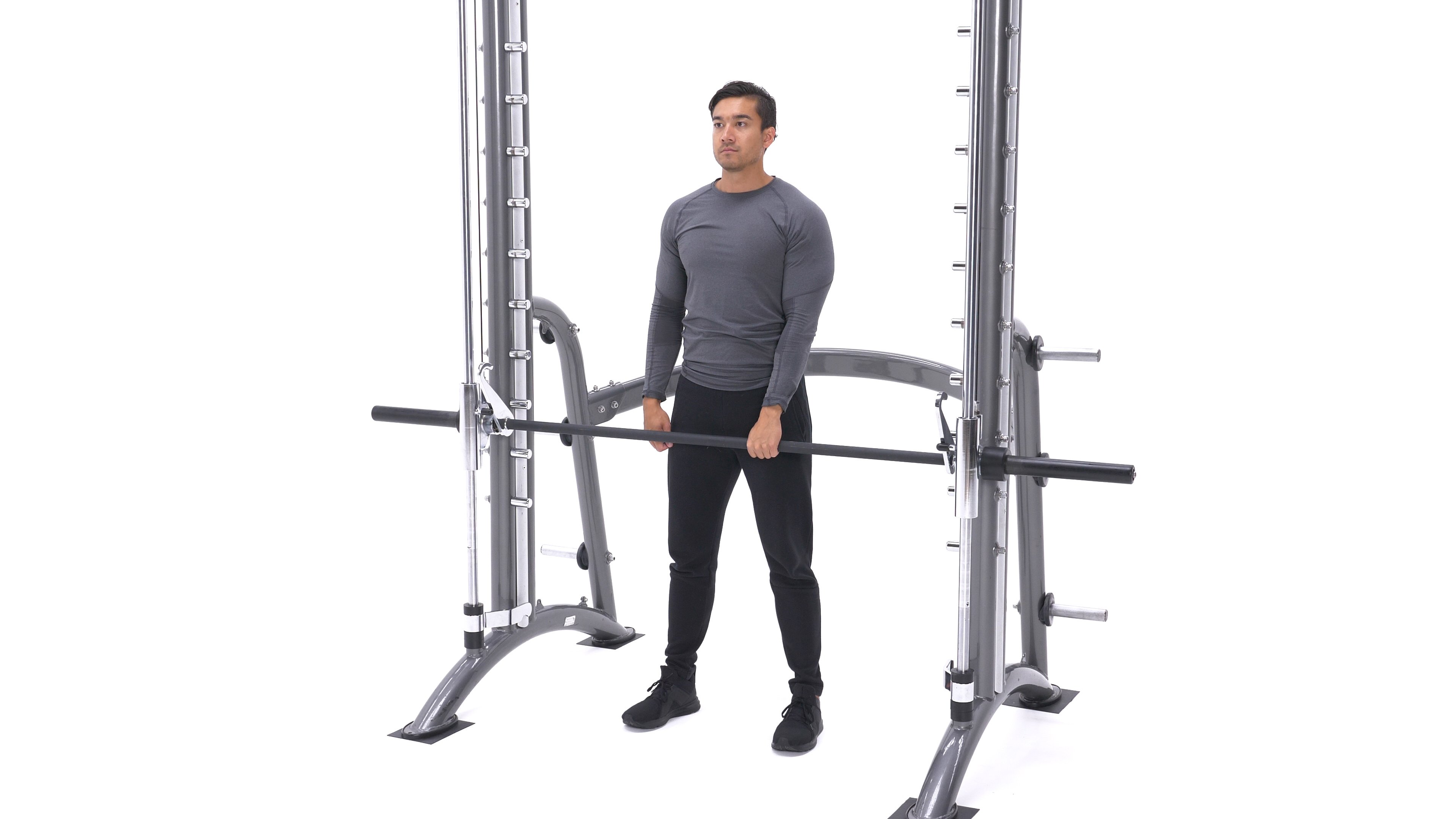 the assembly of the item wasn't great at all. one arm smith machine ro...