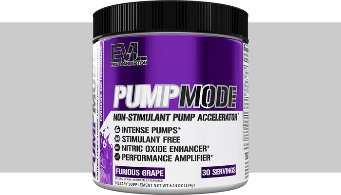 EVL PumpMode Stim-Free Pre-workout