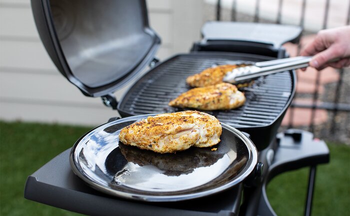 Grilling chicken