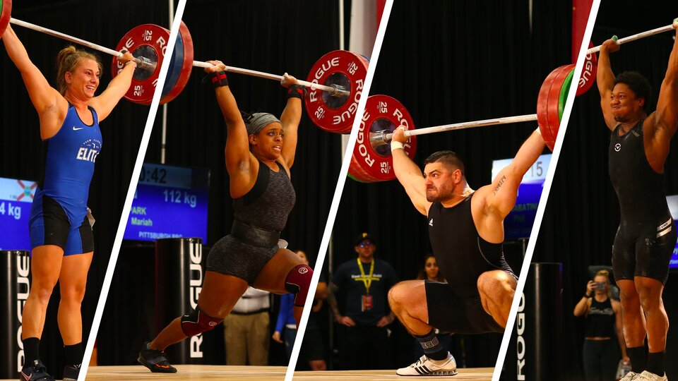 USA Olympic weightlifter CJ Cummings at Summer Games in Tokyo