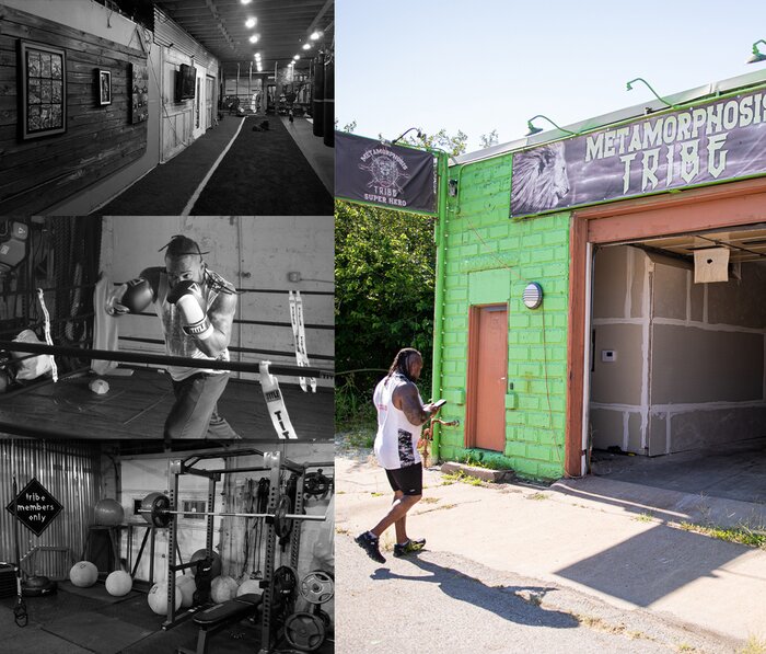 Brad Johnson at his gym