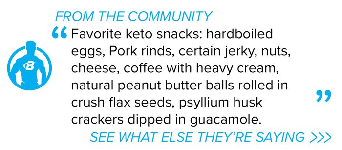 Keto meal plan forum quote