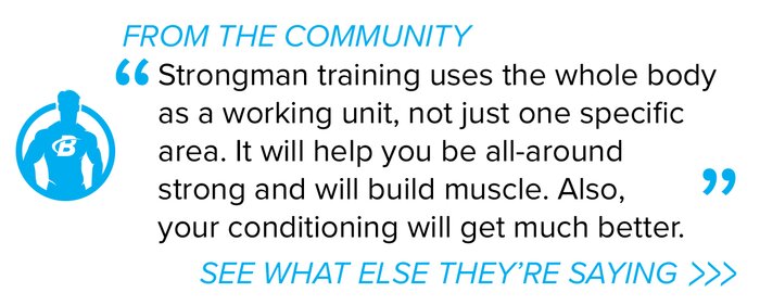 Strongman forum quote