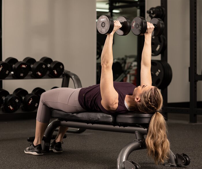 Dumbbell bench press