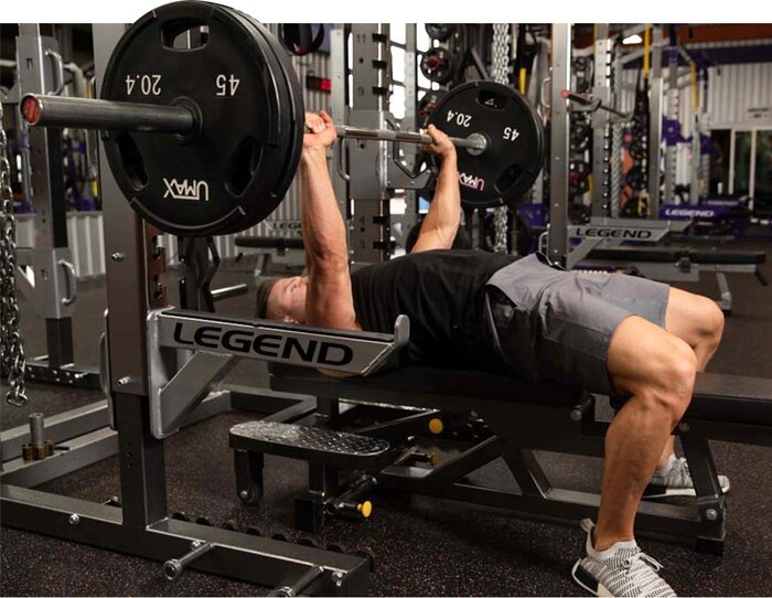 Barbell bench press