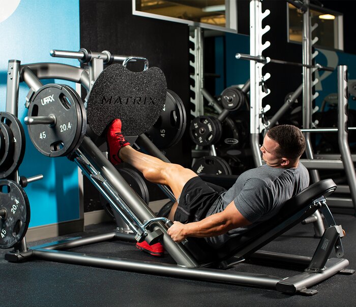 Single-leg leg press calf raise