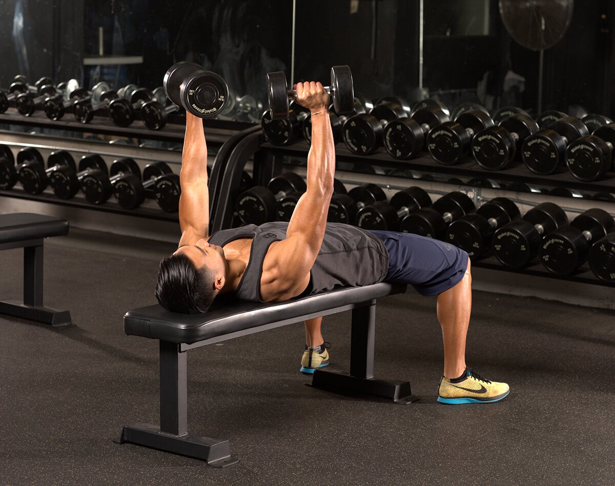 Dumbbell bench press