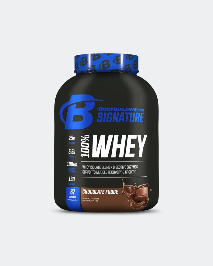 Bodybuilding.com Signature Whey Protein - حلوى الشوكولاتة