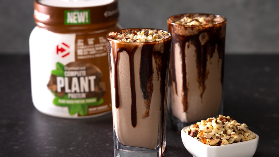 Plant-Based Chocolate Hazelnut Protein Shake