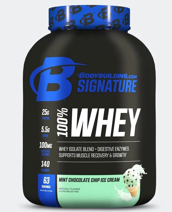 Bodybuilding.com Signature 100% Whey Protein Powder