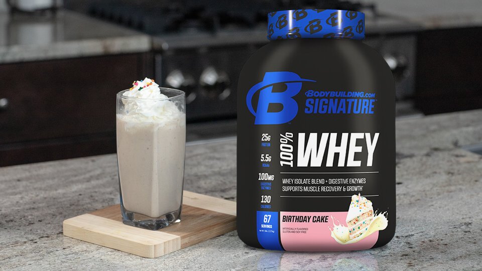 Signature Birthday Cake Protein Shake