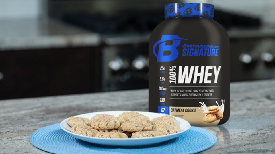 Oatmeal Snickerdoodle Protein Cookies