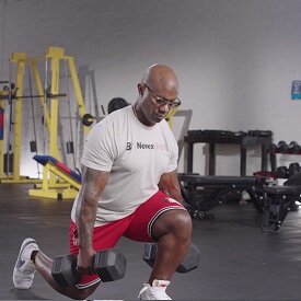 Reverse Dumbbell Lunges thumbnail image