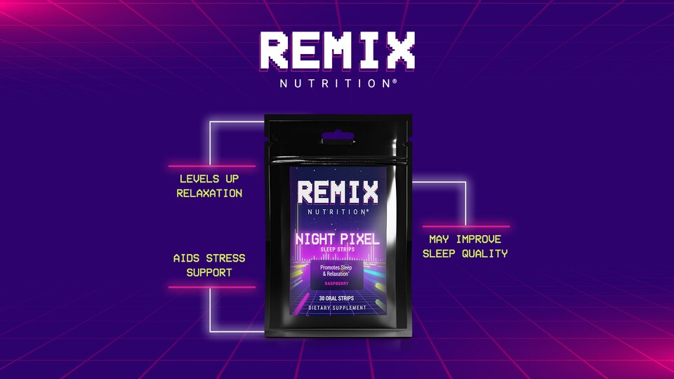 Remix Nutrition Night Pixel Header Remix Nutrition® Night Pixel