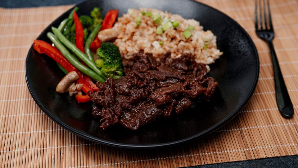 Beef Teriyaki Rice and Stir Fry | Bodybuilding.com