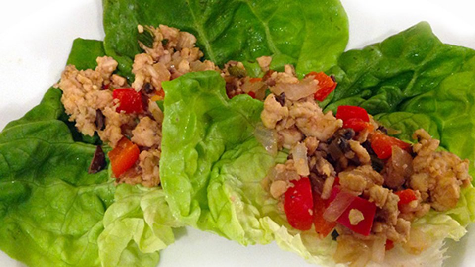 Tempeh Lettuce Wraps