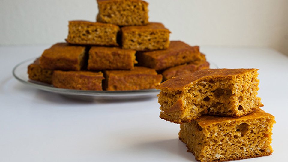 Pumpkin Protein Bars