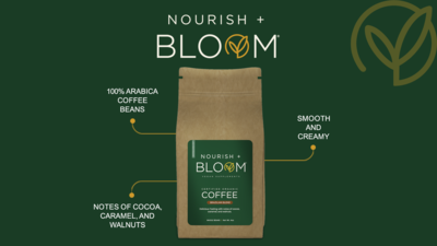 Nourish + Bloom Brazilian Blend Organic Coffee
