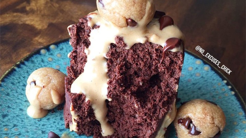 Chocolate Brownie Protein Mug Cake