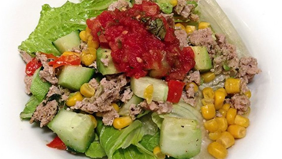 Corn and Turkey Salad