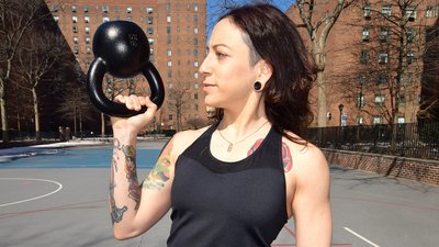 The Best, And Toughest, Way To Press A Kettlebell