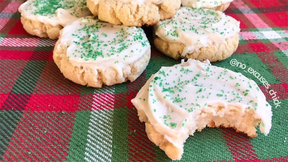 Frosted Protein Sugar Cookies