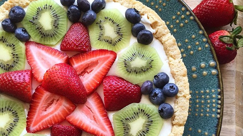 Fruit Tart With Protein Crust